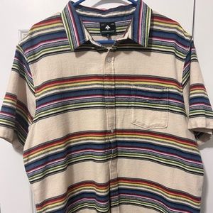 Lrg multicolor linen shirt